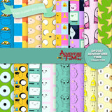 Adventure Time Digital Paper DP2587 - Digital Paper Shop