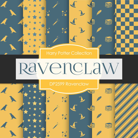 Ravenclaw Digital Paper DP2599 - Digital Paper Shop