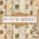 Peter Rabbit Digital Paper DP2632 - Digital Paper Shop