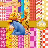 Winnie The Pooh Digital Paper DP2709 - Digital Paper Shop