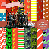Avengers Digital Paper DP2716 - Digital Paper Shop