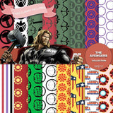 Avengers Digital Paper DP2717 - Digital Paper Shop
