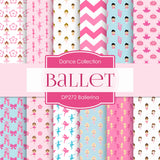 Ballerina Digital Paper DP272 - Digital Paper Shop