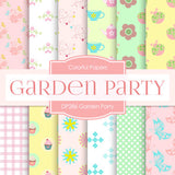 Garden Party Digital Paper DP286 - Digital Paper Shop