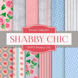 Shabby Chic Digital Paper DP2915 - Digital Paper Shop