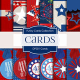 Cards Digital Paper DP301 - Digital Paper Shop