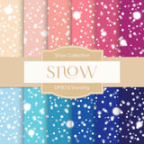 Snowing Digital Paper DP3018 - Digital Paper Shop