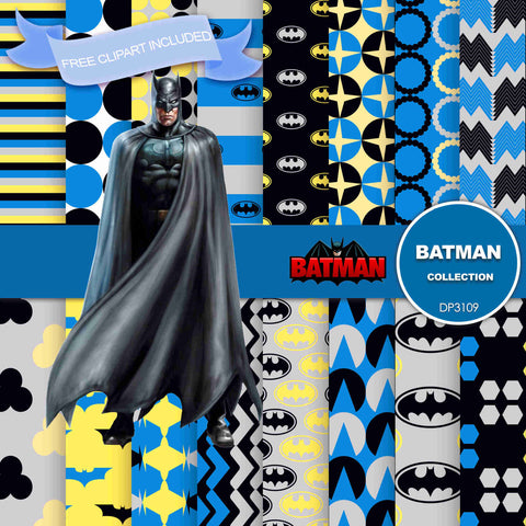 Batman Digital Paper DP3109 - Digital Paper Shop