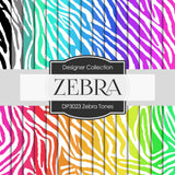 Zebra Tones Digital Paper DP3023 - Digital Paper Shop