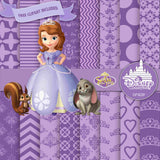 Sofia The First Digital Paper DP3039A - Digital Paper Shop