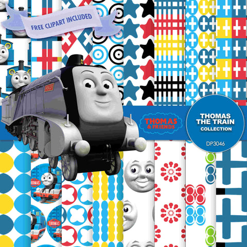 Thomas the Train Digital Paper DP3046 - Digital Paper Shop