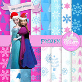 Frozen Digital Paper DP3052 - Digital Paper Shop