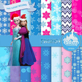 Frozen Digital Paper DP3054 - Digital Paper Shop