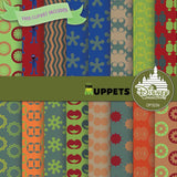 The Muppets Digital Paper DP3236 - Digital Paper Shop