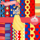 Snow White Digital Paper DP3254 - Digital Paper Shop