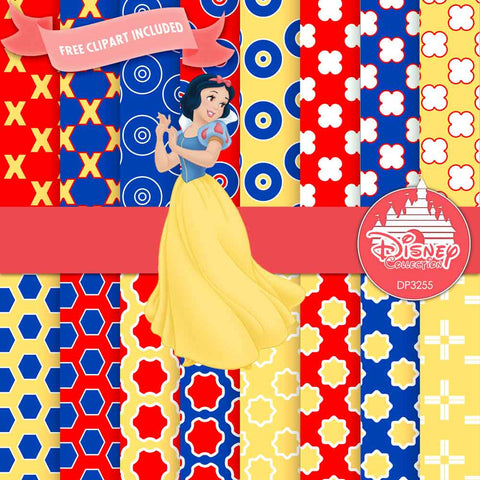 Snow White Digital Paper DP3255 - Digital Paper Shop