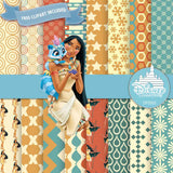 Pocahontas Digital Paper DP3265 - Digital Paper Shop