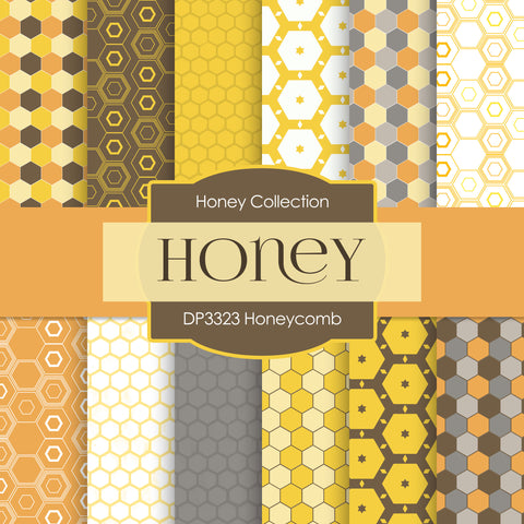 Honeycomb Digital Paper DP3323 - Digital Paper Shop