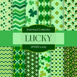 Lucky Digital Paper DP3392 - Digital Paper Shop