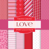 Love Is In The Air Digital Paper DP3407 - Digital Paper Shop