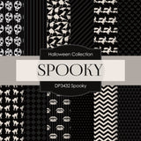 Spooky Digital Paper DP3432 - Digital Paper Shop