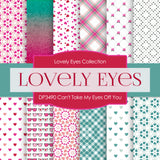 Can't Take My Eyes Off You Digital Paper DP3490A - Digital Paper Shop