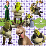 Shrek Digital Paper DP3520 - Digital Paper Shop