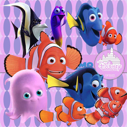 Finding Nemo Digital Paper Dp3522 - Digital Paper Shop