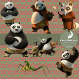 Kung Fu Panda Digital Paper DP3555 - Digital Paper Shop