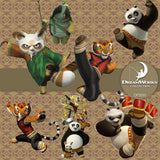 Kung Fu Panda Digital Paper DP3555 - Digital Paper Shop