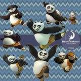 Kung Fu Panda Digital Paper DP3555 - Digital Paper Shop