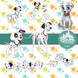 One Hundred and One Dalmatians Digital Paper DP3571 - Digital Paper Shop