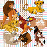 Lion King Digital Paper DP3589 - Digital Paper Shop