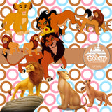 Lion King Digital Paper DP3590 - Digital Paper Shop