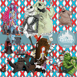 Nightmare Before Christmas Digital Paper DP3612A - Digital Paper Shop