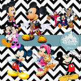 Mickey Mouse Digital Paper DP3614A - Digital Paper Shop