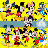 Mickey Mouse Digital Paper DP3614A - Digital Paper Shop