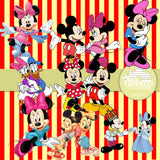 Minnie Mouse Digital Paper DP3619 - Digital Paper Shop