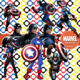 Captain America Digital Paper DP3640 - Digital Paper Shop - 4