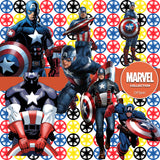 Captain America Digital Paper DP3641 - Digital Paper Shop - 5