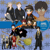 Harry Potter Digital Paper DP3654 - Digital Paper Shop - 1