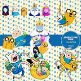 Adventure Time Digital Paper DP3655 - Digital Paper Shop - 4