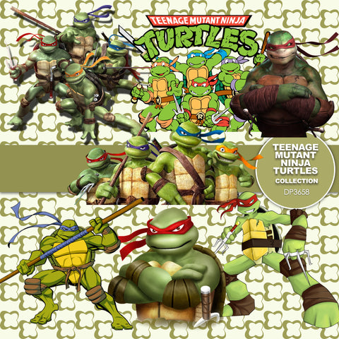 TMNT Digital Paper DP3658 - Digital Paper Shop - 1