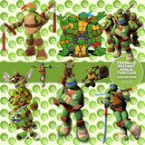 TMNT Digital Paper DP3658 - Digital Paper Shop - 2