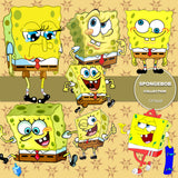Spongebob Digital Paper DP3668 - Digital Paper Shop - 3