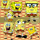 Spongebob Digital Paper DP3668 - Digital Paper Shop - 4