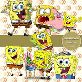 Spongebob Digital Paper DP3668 - Digital Paper Shop - 5