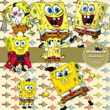 Spongebob Digital Paper DP3669 - Digital Paper Shop - 5