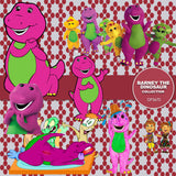 Barney The Dinosaur Digital Paper DP3670 - Digital Paper Shop - 5