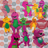 Barney The Dinosaur Digital Paper DP3672 - Digital Paper Shop - 4